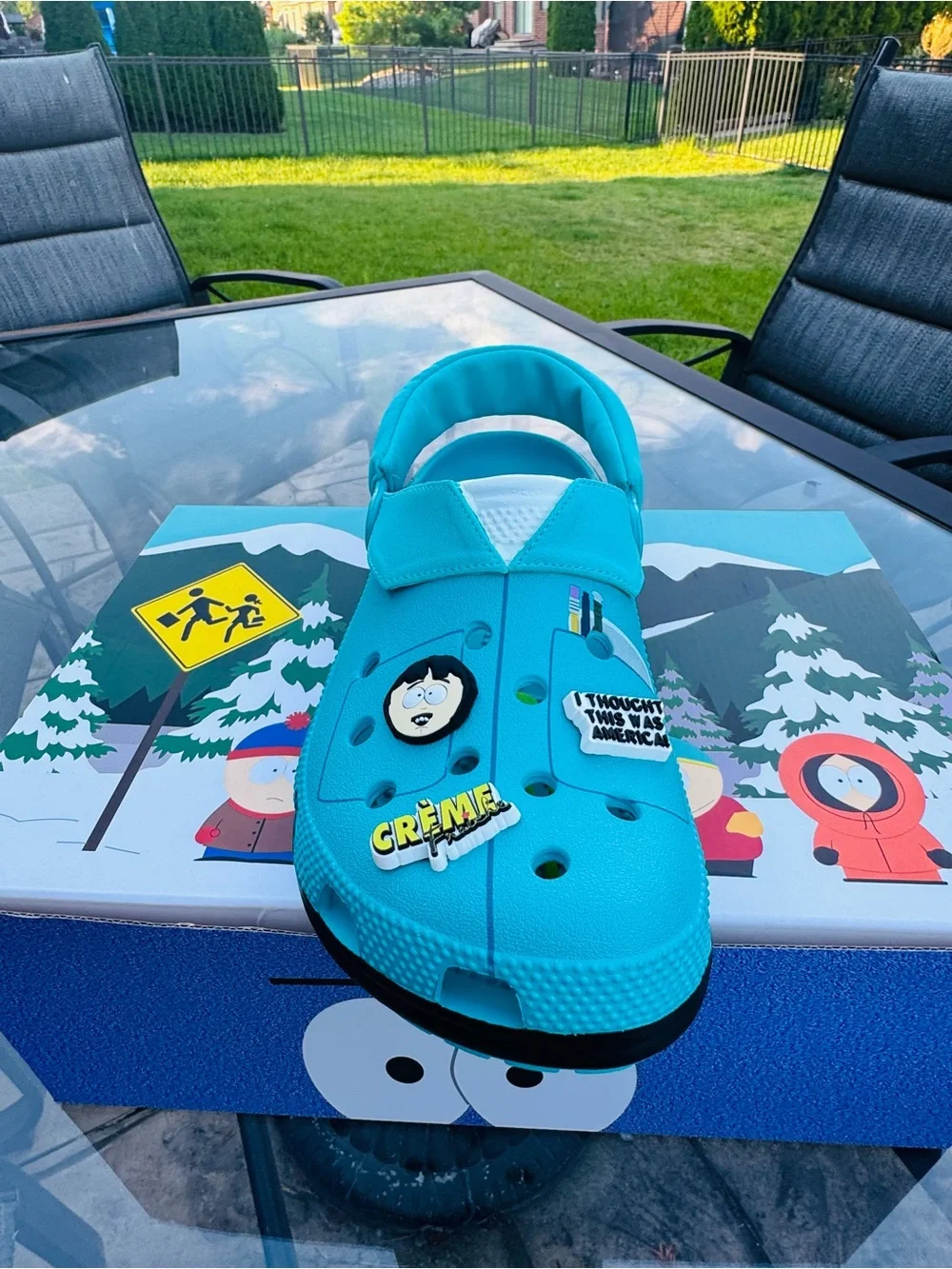 South Park Crocs men’s size 7 woman’s size 8